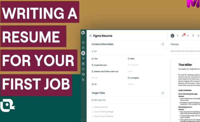 How to Make a Resume for First Job – 2024