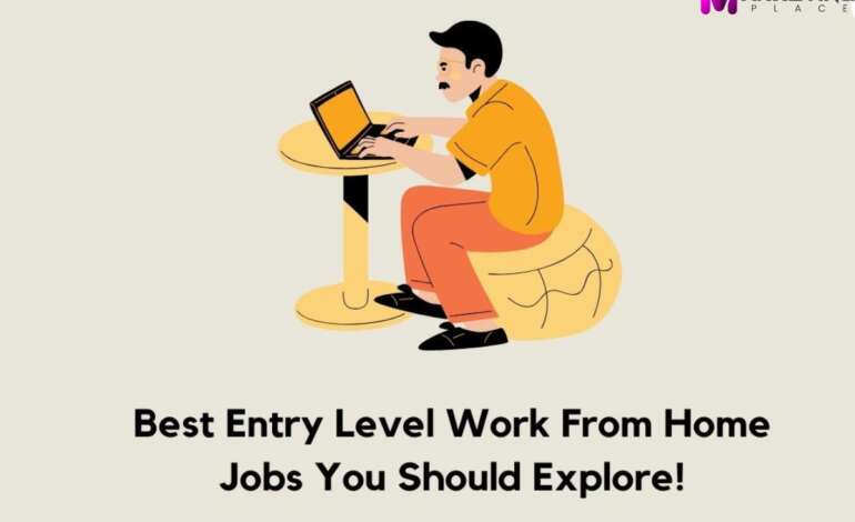 Best 5 Entry Level Work from Home Jobs – 2024